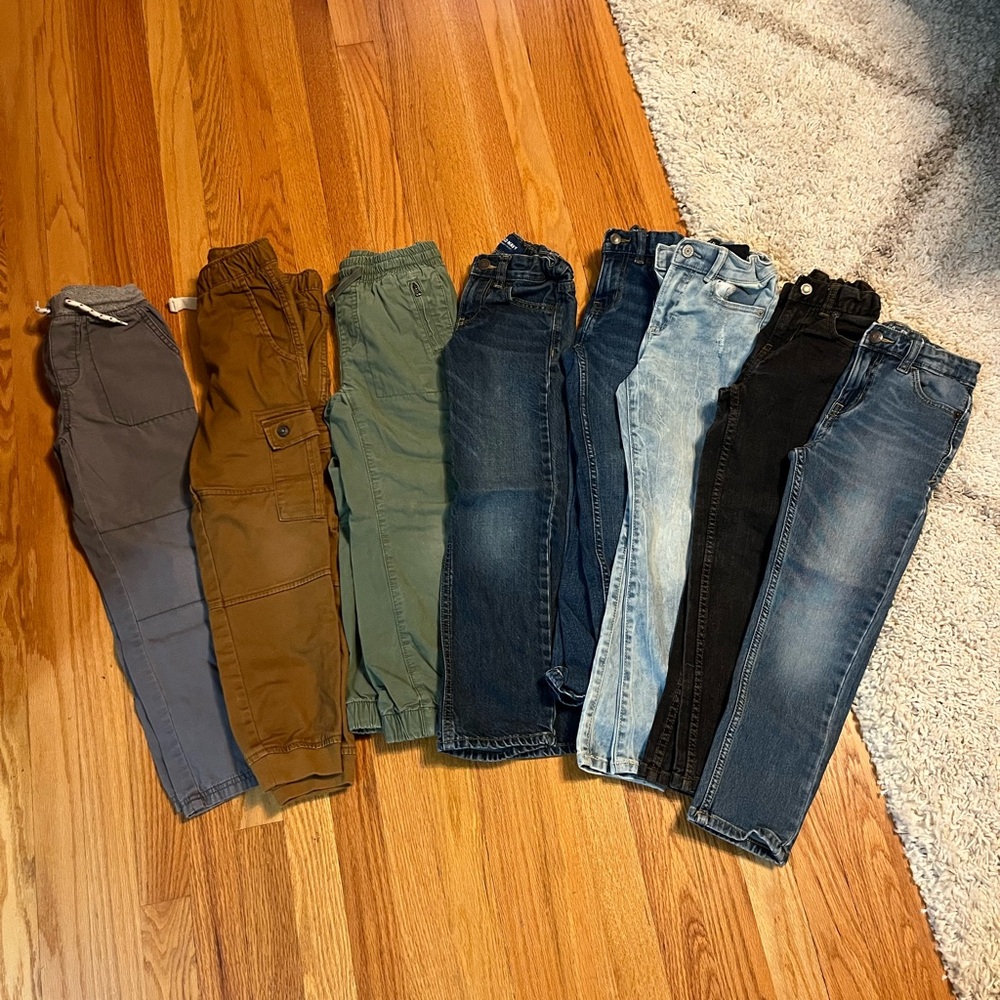 Fall Pants Bundle Size 7 Jeans and Joggers